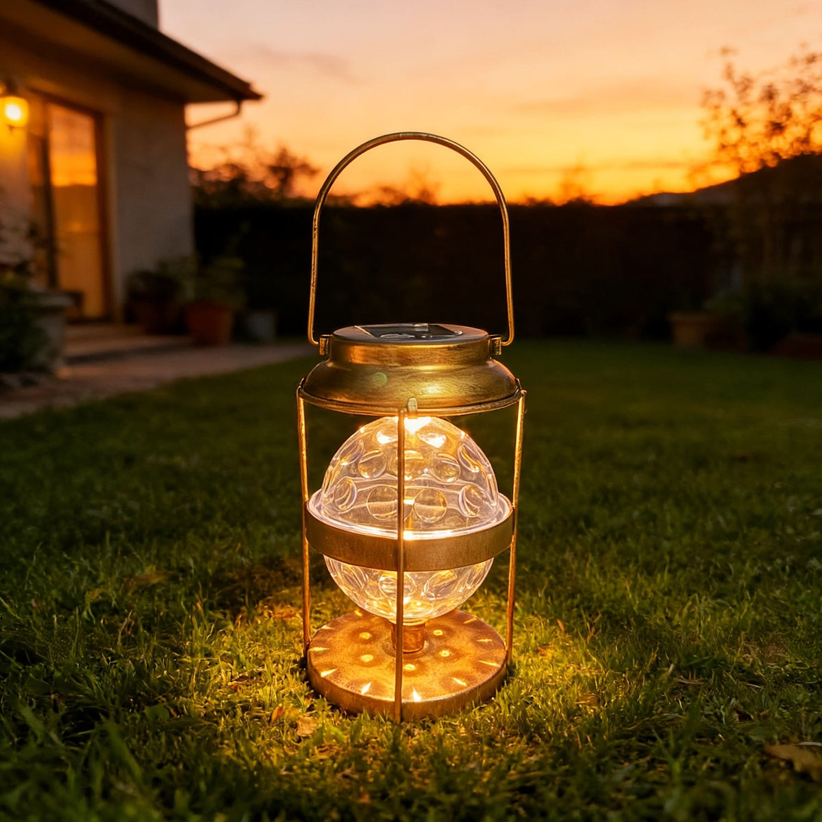 SPHERELUX – Hanging Solar Pendant Lantern