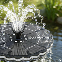 AQUALUME – Pompa fontana solare colorata