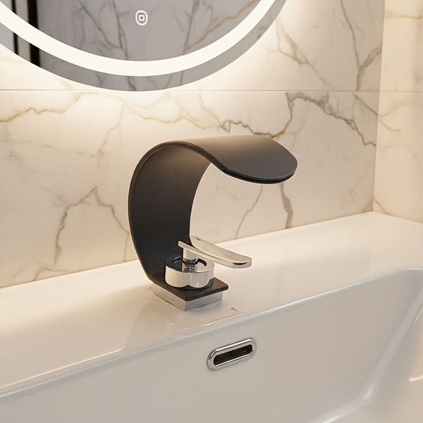 ARCFLOW - Mirror Waterfall Basin Faucet