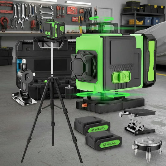LEVELVEX – Livella Laser 360° per Allineamenti di Costruzione di Precisione