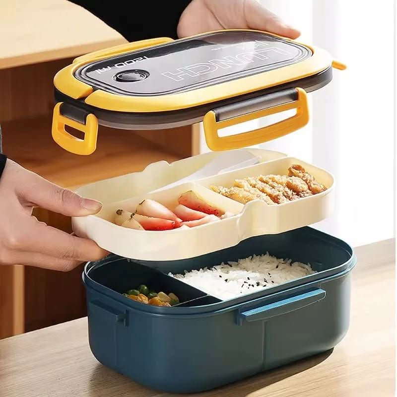 BENTARIA – Two-Tier Bento Lunch Bag for Neat Everyday Packing