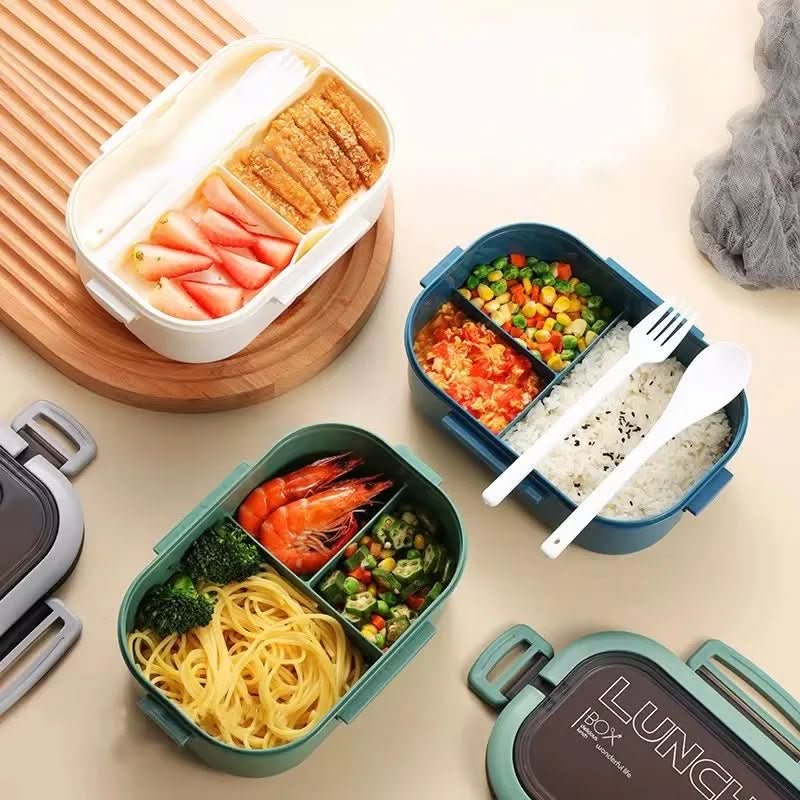 BENTARIA – Two-Tier Bento Lunch Bag for Neat Everyday Packing