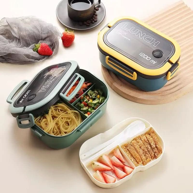 BENTARIA – Two-Tier Bento Lunch Bag for Neat Everyday Packing