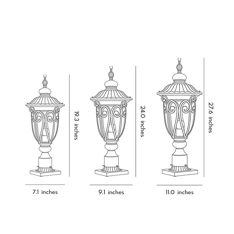 GARDENORA – Pillar Light for Timeless Evening Glow