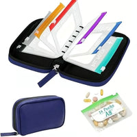 DOSEPACK – Set de pochettes organisatrices pour médicaments, idéal pour voyager et faire ses bagages facilement