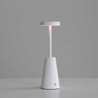 GLOWCONE – Touch Dimmable Metal Table Lamp for Modern Interiors