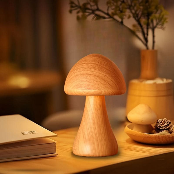 MUSHGLOW – Dimmable Mushroom Table Lamp