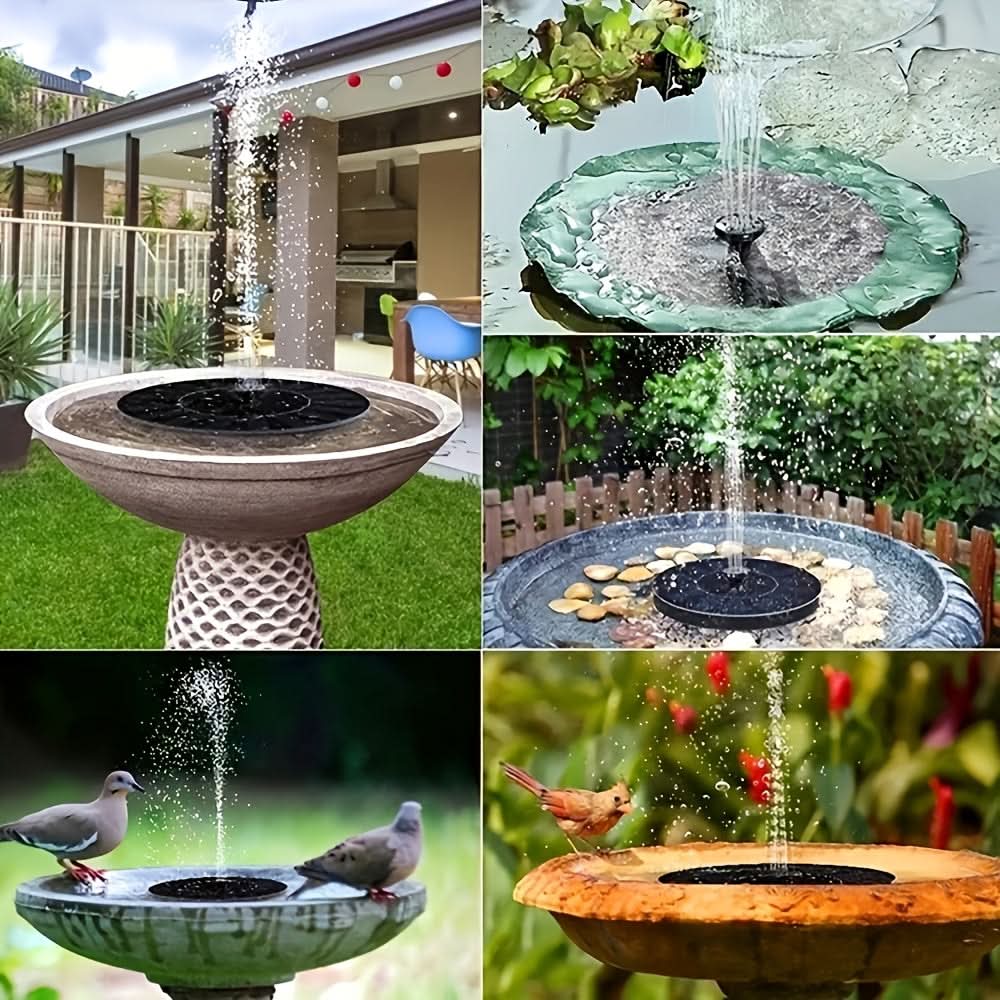 AQUAFLOW – Bomba solar para fuente de jardín