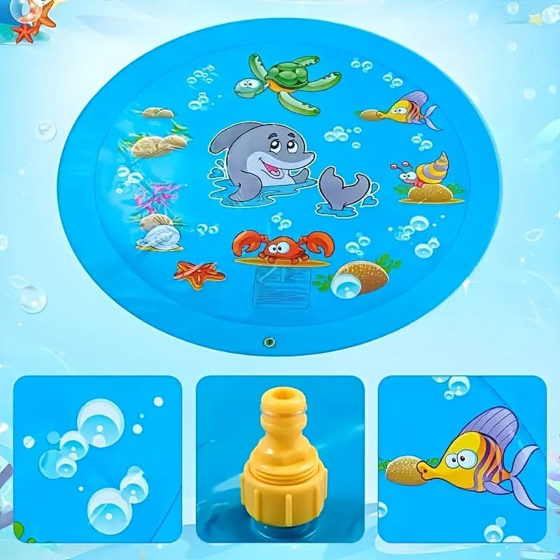 SPLASHNEST – Πολύ Μεγάλο Χαλάκι Παιχνιδιού με Νερό