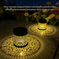 MANDALUX – Lampe de projection solaire pour une ambiance extérieure élégante