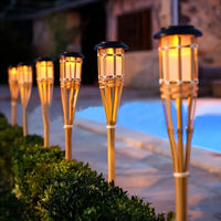 BAMBOOLUX – Solar Torch Lawn Lamp