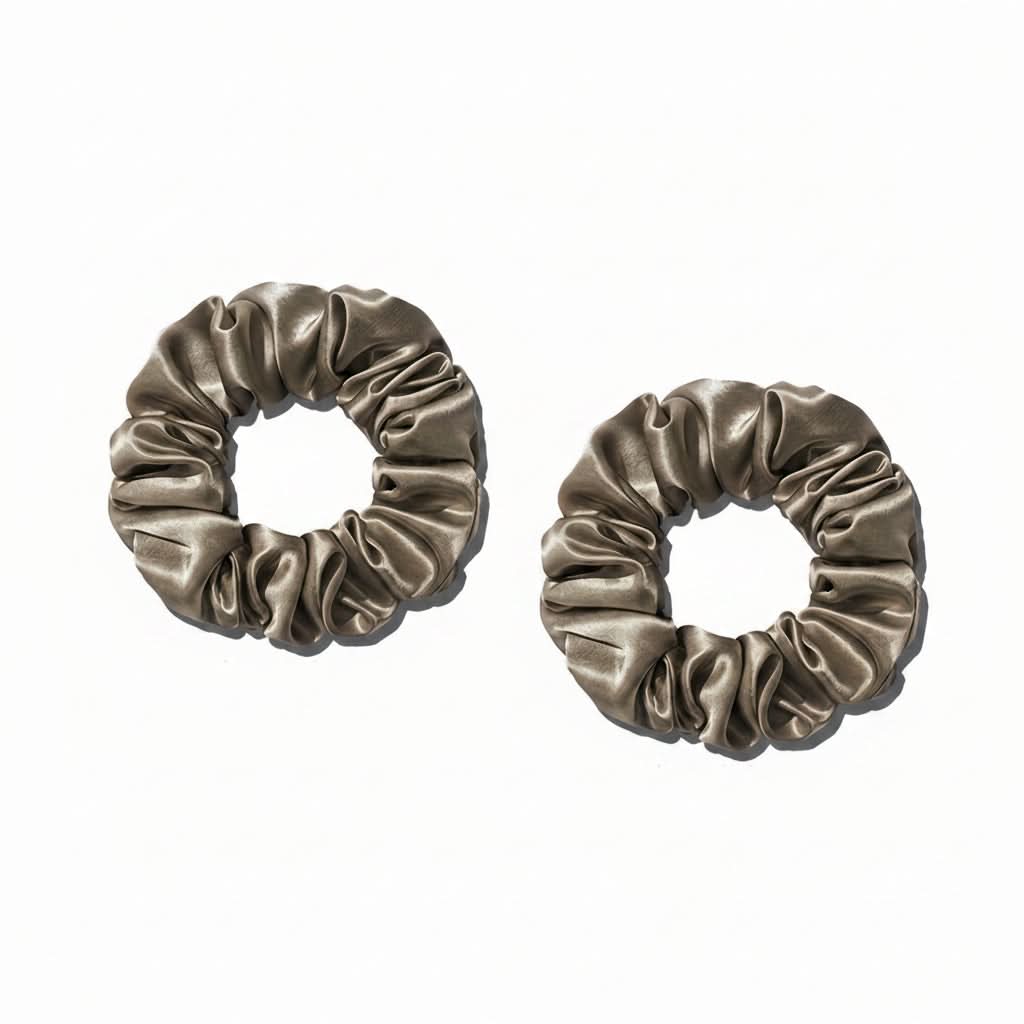 HAIRNOVA – 2-Pack Minimalist Hair Scrunchies