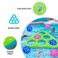 POOLPLAY – Φουσκωτό Τρίγωνο Παιχνίδι Ρίψης για Διαδραστική Διασκέδαση στο Νερό