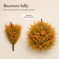 AUTUMNMUSE – Jarrón de calabaza para una decoración artística de temporada