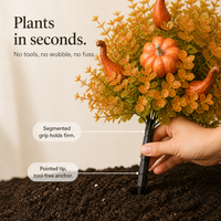AUTUMNMUSE – Jarrón de calabaza para una decoración artística de temporada