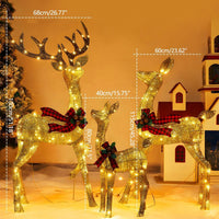 ANTLERGLOW – Christmas Elk Light Display for Charming Festive Decor