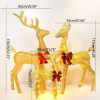ANTLERGLOW – Christmas Elk Light Display for Charming Festive Decor