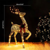 ANTLERGLOW – Christmas Elk Light Display for Charming Festive Decor