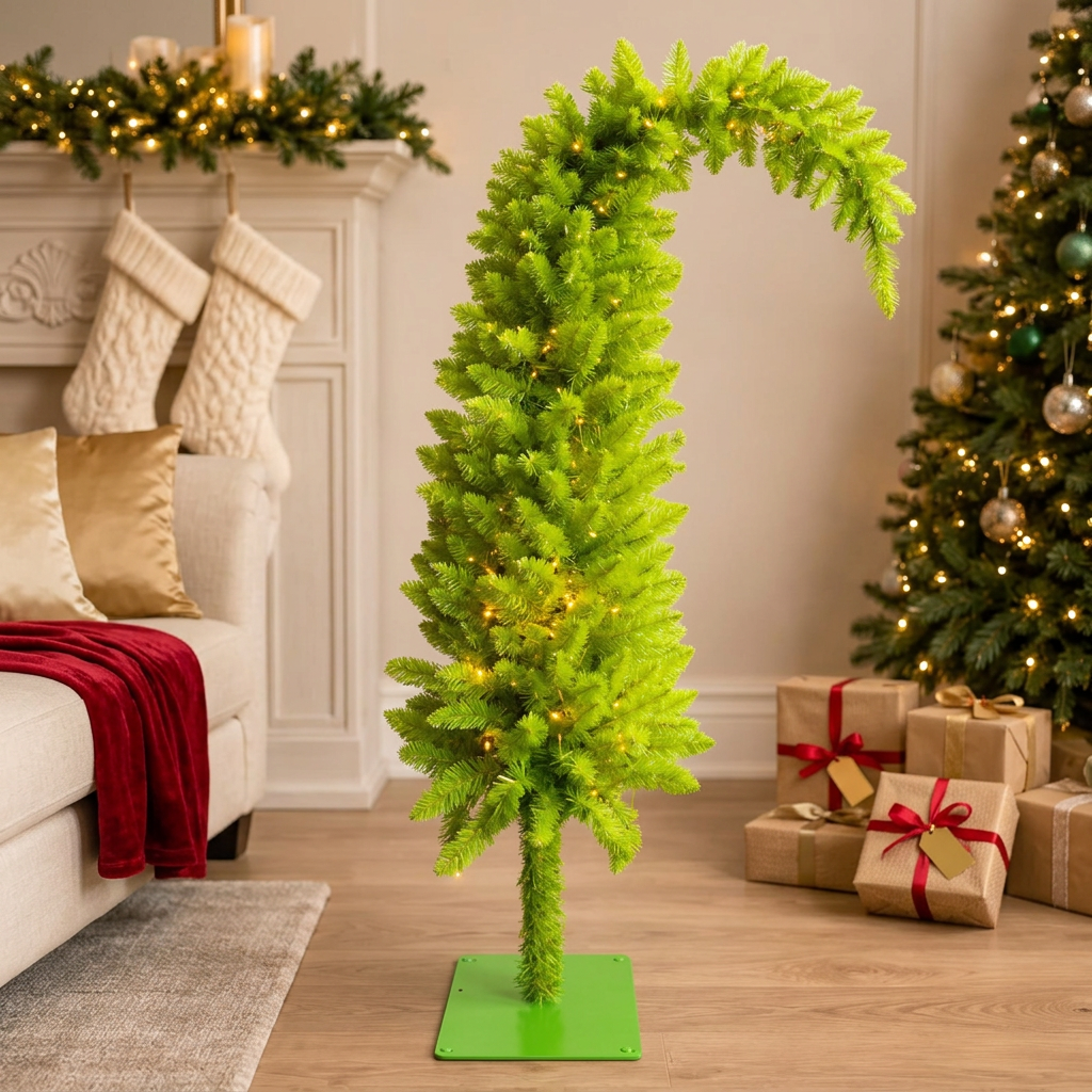 Classic Christmas living room