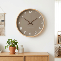 Clock in a Scandinavian living room