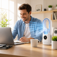 COOLMASTER - Portable Air Cooler Quiet Compact Bladeless Cooling