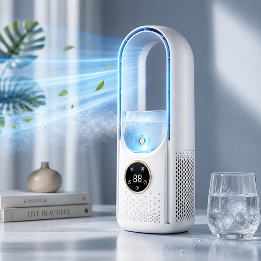 COOLMASTER - Portable Air Cooler Quiet Compact Bladeless Cooling