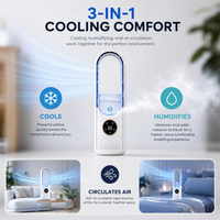 COOLMASTER - Portable Air Cooler Quiet Compact Bladeless Cooling