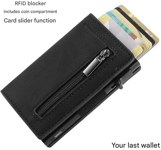 CARDNEX – Cartera delgada con bloqueo RFID para llevarla fácilmente y con seguridad
