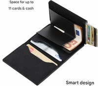 CARDNEX – Cartera delgada con bloqueo RFID para llevarla fácilmente y con seguridad