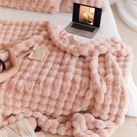 LUSHMIRELIA – Manta de peluche para uma decoração de quarto acolhedora e convidativa