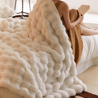 LUSHMIRELIA – Manta de peluche para uma decoração de quarto acolhedora e convidativa