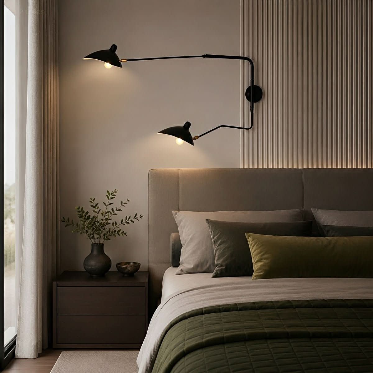 ARMEMBER – Adjustable Swing Arm Wall Lamp for Warm Interior Character