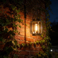 SOLAVEX – Lanterna Solare con Luce Calda per Arredamento di Patio e Veranda