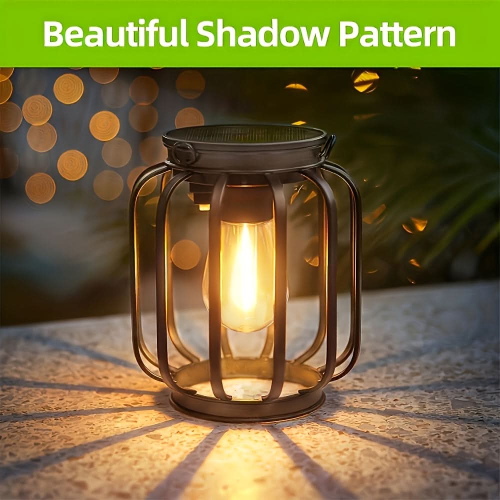 SOLAVEX – Lanterna Solare con Luce Calda per Arredamento di Patio e Veranda
