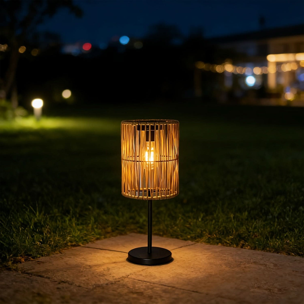 CAFELIGHT – Linterna solar decorativa para espacios de bistró y café