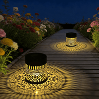 MANDALUX – Lampe de projection solaire pour une ambiance extérieure élégante