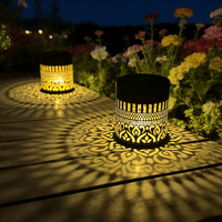 MANDALUX – Lampe de projection solaire pour une ambiance extérieure élégante