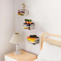 BOOKLOFT – Estantería flotante para libros para ahorrar espacio