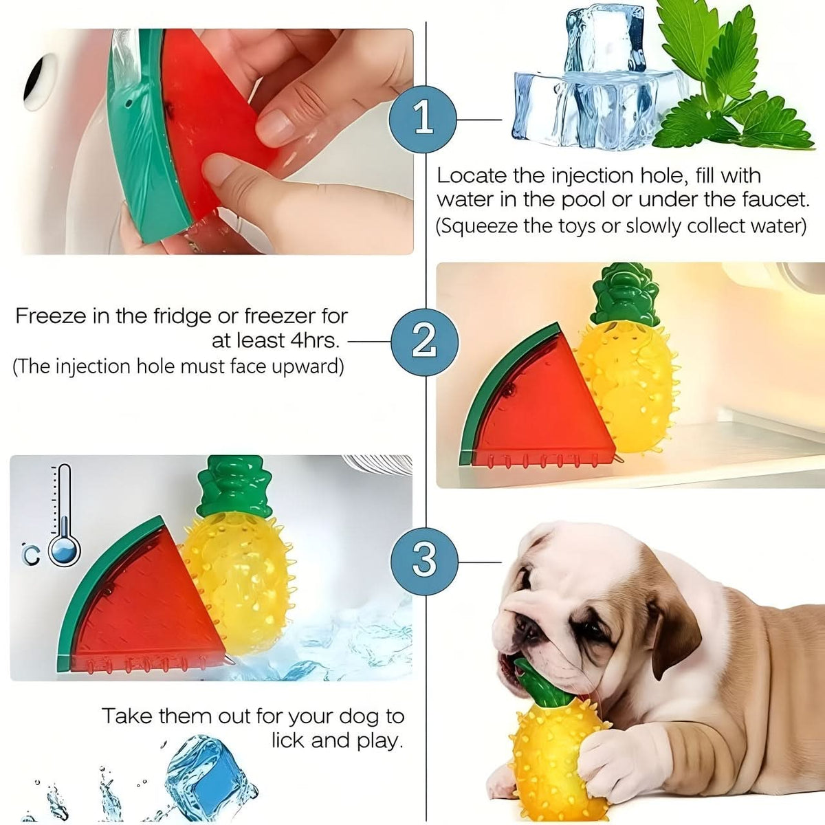 FROSTPAW – Frozen Puzzle Dog Toys