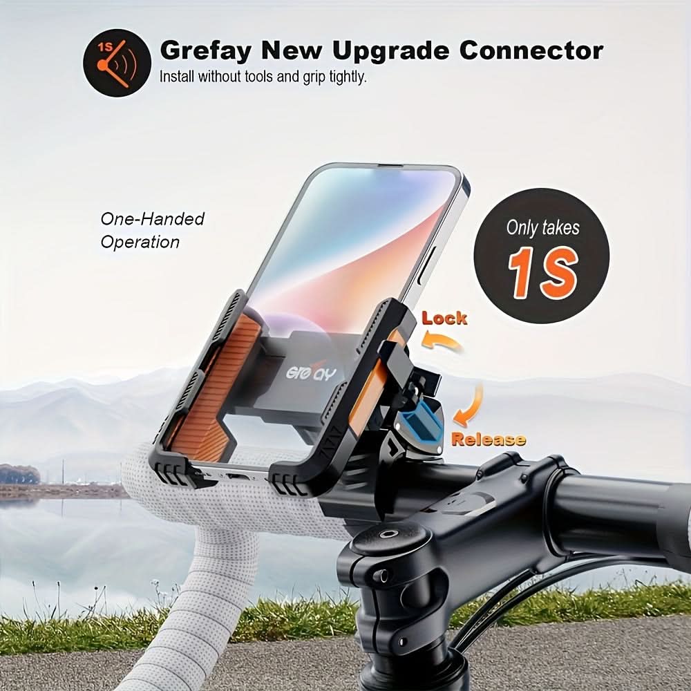 CYCLEGRIP – 360° Fahrrad-Handyhalterung