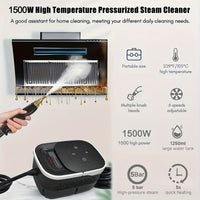 POWERMIST – Limpiador a vapor presurizado para limpieza doméstica difícil