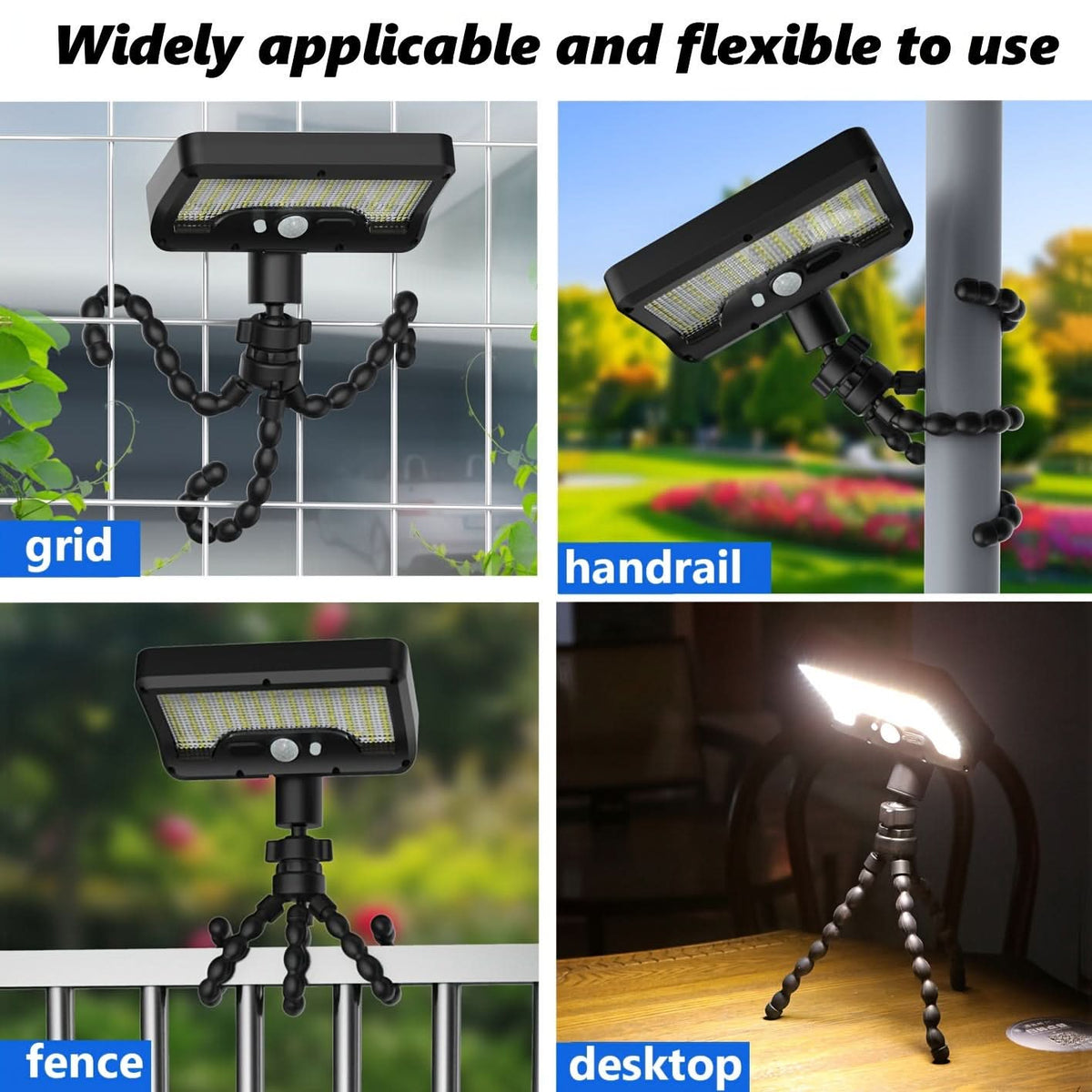 SENSORLUX – Rotatable Solar Security Light
