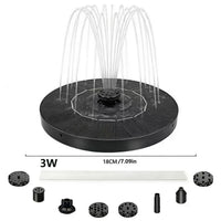 AQUAFLOW – Bomba solar para fuente de jardín
