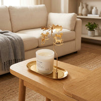 CHARMELVIA – Spinning Candle Holder for Romantic Evening Atmosphere