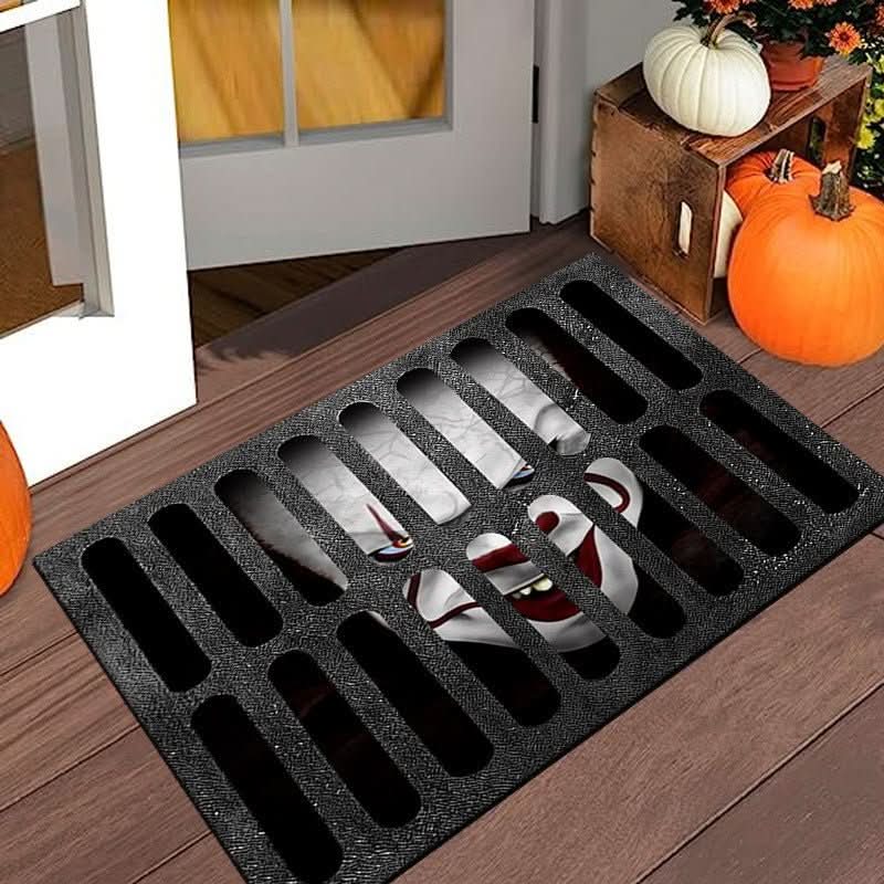 CREEPSTEP – Spooky Halloween Doormat for Eerie Seasonal Entrances