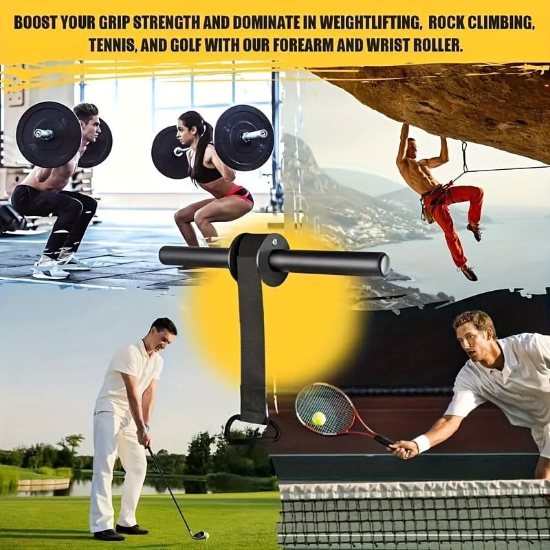 GRIPCORE - Renforceur de poignet et avant-bras en fer pour entraînement de la prise et développement musculaire