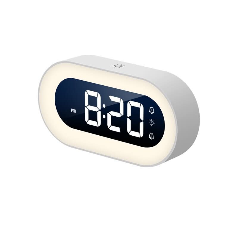 DAWNEMBER – Digitale Weckeruhr mit warmem Nachtlicht