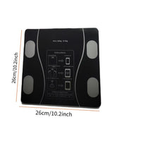 FITTRACK - Báscula inteligente para peso corporal con pantalla LCD para monitoreo diario de salud