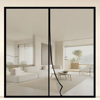 MESHSHIELD - Magnetic mesh door curtain for hands-free insect protection