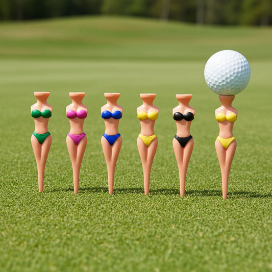 Pinova - Novelty Bikini Golf Tees 5-Pack